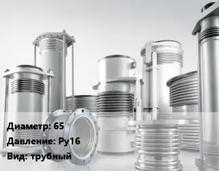 Компенсатор 65 Ру16 трубный